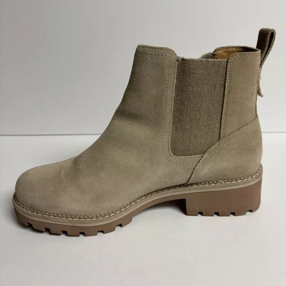 Crown Vintage Women’s Karina, Taupe Chelsea Boots, Size 11 W - Picture 2 of 6
